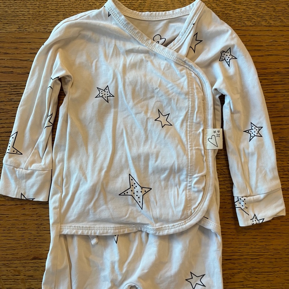 Bonsie Baby footie in Stars